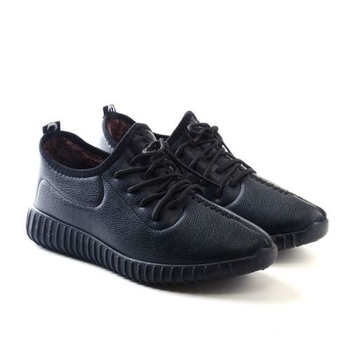Boots - chaussures en PU ronde pour hiver - loisir - semelle caoutchouc - Ref 956102