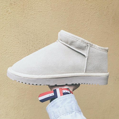 Boots - chaussures en PU ronde pour hiver - tendance des jeunes - semelle EVA - Ref 956391