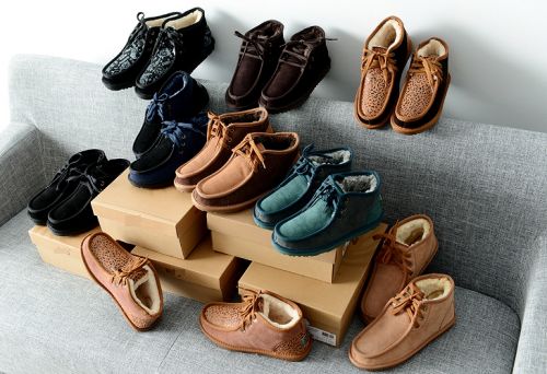 Boots - chaussures en de vache - Ref 956433