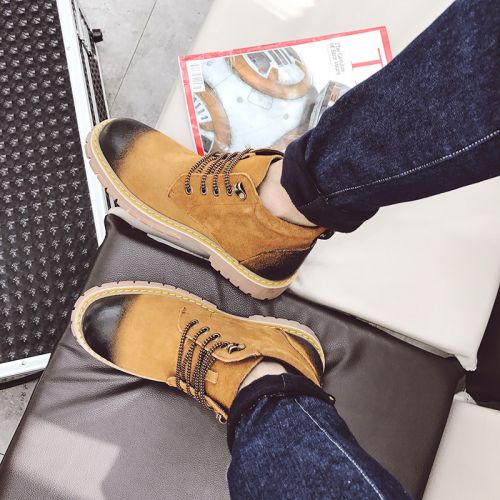 Boots - chaussures en de vache BWXD ronde pour printemps - semelle caoutchouc - Ref 956441