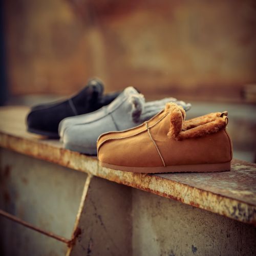 Boots - chaussures en de vache ronde pour hiver - tendance des jeunes - semelle EVA - Ref 956464