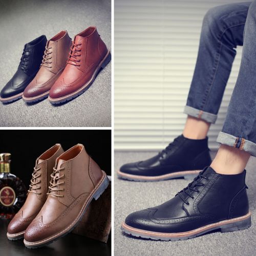 Boots - chaussures en PU pointu pour hiver - loisir - semelle caoutchouc - Ref 956531