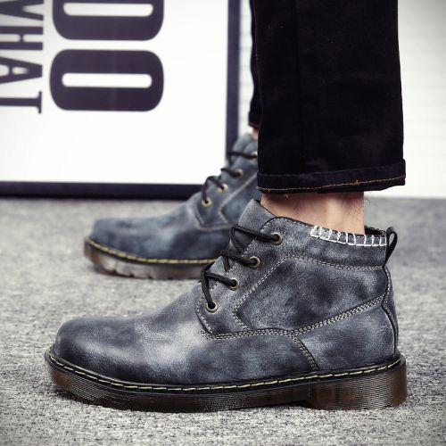 Boots - chaussures en PU ronde pour hiver - loisir - semelle caoutchouc - Ref 956557