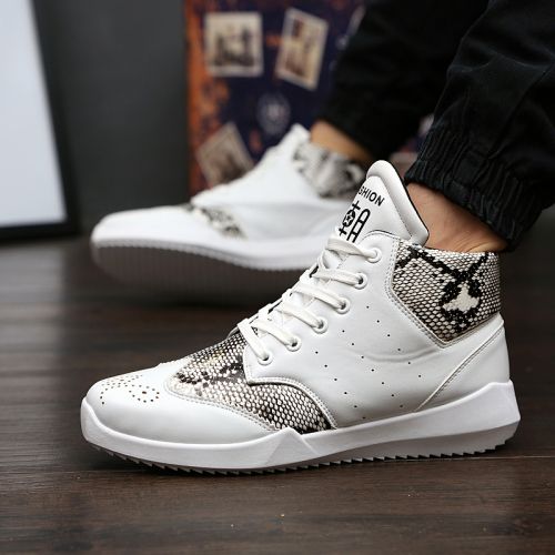 Boots - chaussures en PU ronde pour printemps - loisir - semelle caoutchouc - Ref 956567