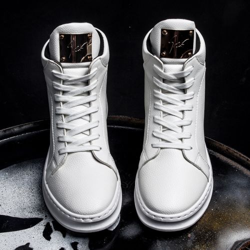 Boots - chaussures en PU ronde pour printemps - loisir - semelle caoutchouc - Ref 956582