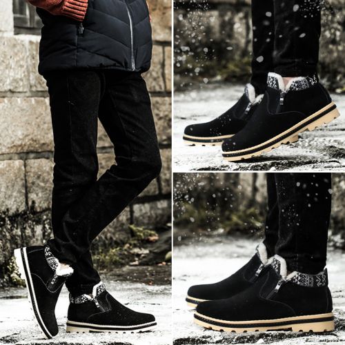 Boots - chaussures en ronde pour hiver - loisir - semelle caoutchouc - Ref 956737