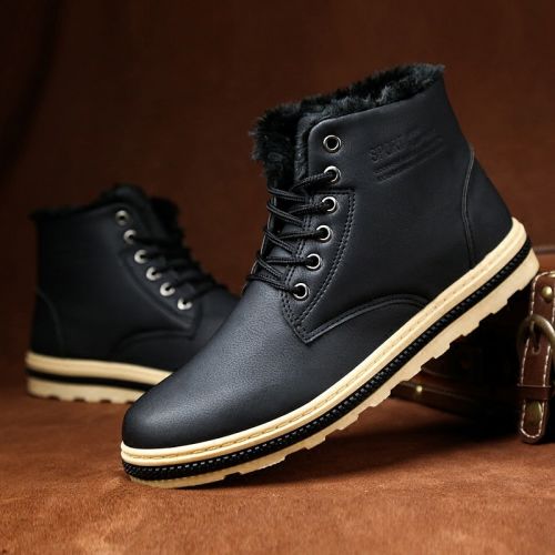 Boots - chaussures en PU ronde pour hiver - loisir - Ref 956770