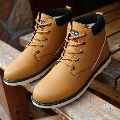 Boots - chaussures en PU ronde pour hiver - loisir - Ref 956772