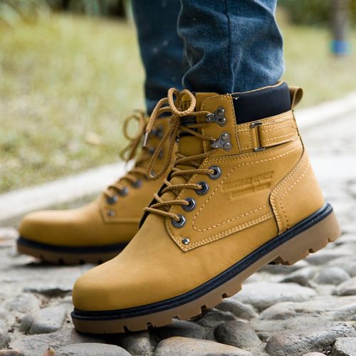 Boots - chaussures en PU VILLDACI ronde pour hiver - tendance des jeunes - Ref 956828