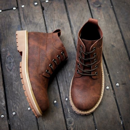 Boots - chaussures en Microfiber OKKO ronde pour printemps - loisir - semelle TPR - Ref 956893