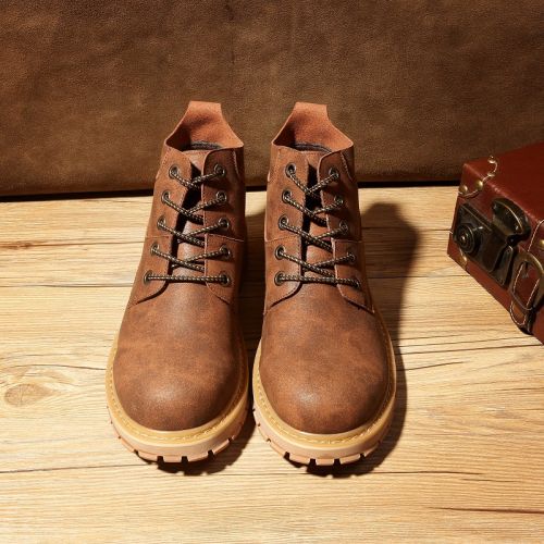Boots - chaussures en Microfiber OKKO ronde pour printemps - loisir - semelle TPR - Ref 956900