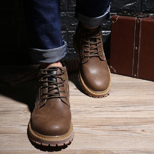 Boots - chaussures en Microfiber OKKO ronde pour printemps - loisir - semelle TPR - Ref 956907