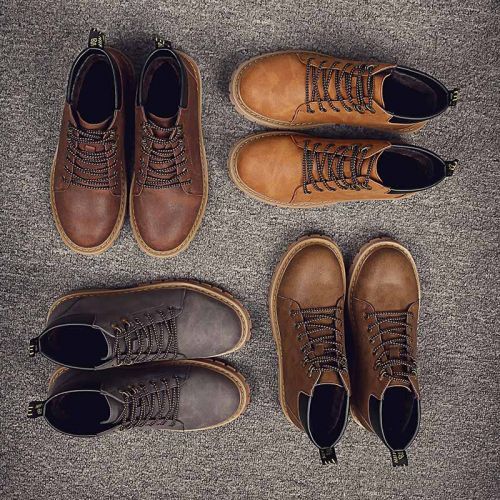 Boots - chaussures en Microfiber OKKO ronde pour hiver - loisir - semelle caoutchouc - Ref 956909