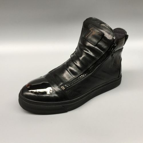 Boots - chaussures en Première couche de cuir, En plus de de vache, - Ref 956914