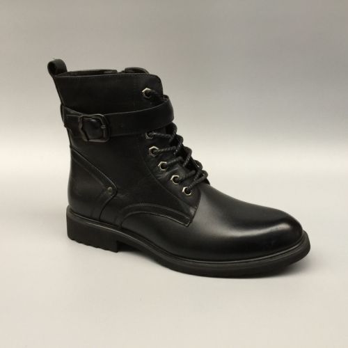Boots - chaussures en Première couche de cuir, En plus de de vache, - Ref 956923