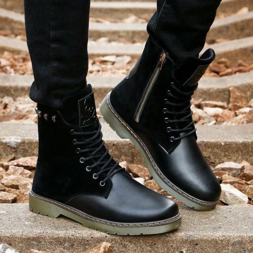 Boots - chaussures en PU FLOWLLORSS ronde pour hiver - loisir - semelle caoutchouc - Ref 956954