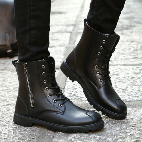 Boots - chaussures en PU FLOWLLORSS ronde pour hiver - loisir - semelle caoutchouc - Ref 956959