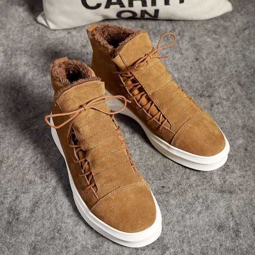 Boots - chaussures en Nubuck IMARSE ronde pour hiver - loisir - semelle caoutchouc - Ref 957039