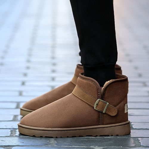 Boots - chaussures en PLAYCITY ronde pour hiver - Angleterre - semelle caoutchouc - Ref 957061
