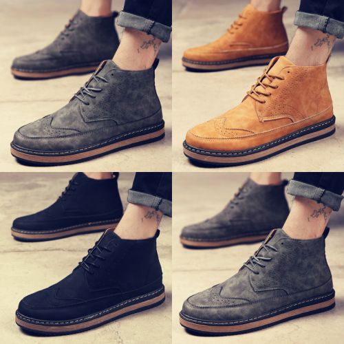 Boots - chaussures en ronde pour printemps - loisir - semelle caoutchouc - Ref 957086