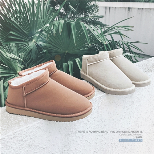 Boots - chaussures en PU ronde pour hiver - tendance des jeunes - semelle EVA - Ref 957176