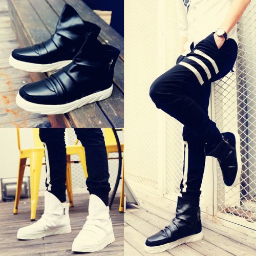Boots - chaussures en PU pointu pour printemps - loisir - semelle caoutchouc - Ref 957214