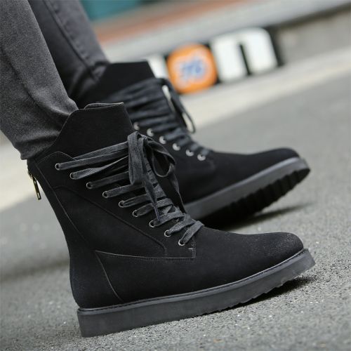 Boots - chaussures en Microfiber pointu pour hiver - loisir - semelle PVC - Ref 957227