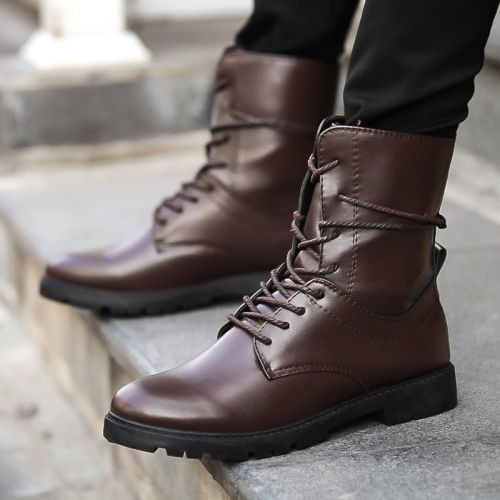 Boots - chaussures en PU pointu pour printemps - loisir - semelle PVC - Ref 957246