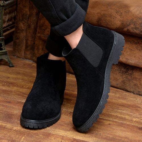Boots - chaussures en PU pointu pour printemps - loisir - semelle PVC - Ref 957247