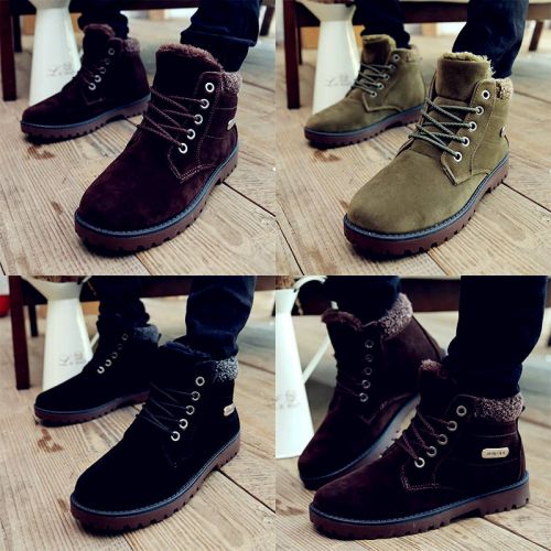 Boots - chaussures en Nubuck ZUSMAN ronde pour hiver - loisir - semelle caoutchouc - Ref 957271