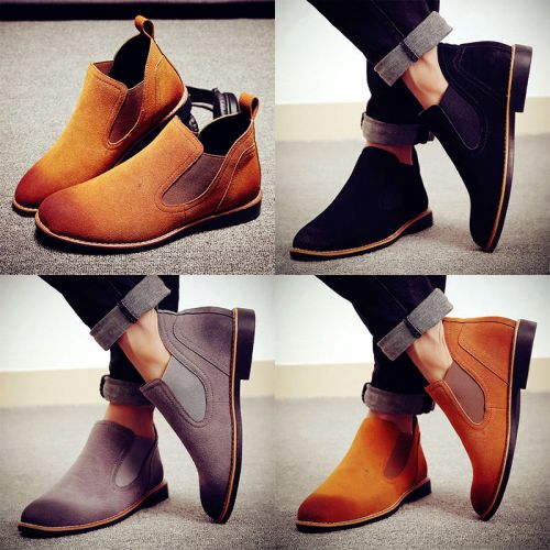 Boots - chaussures en Nubuck ZUSMAN ronde pour printemps - loisir - semelle caoutchouc - Ref 957272