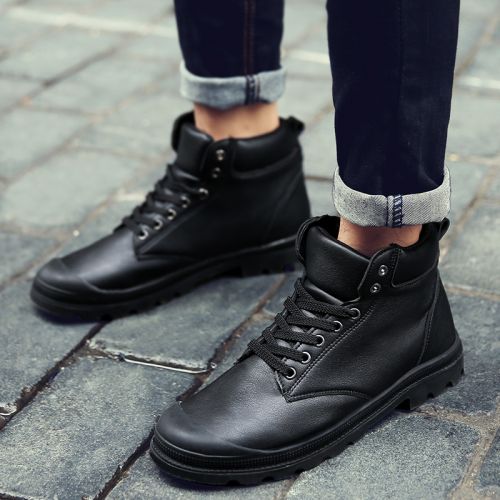 Boots - chaussures en PU ZUSMAN ronde pour printemps - loisir - semelle caoutchouc - Ref 957275