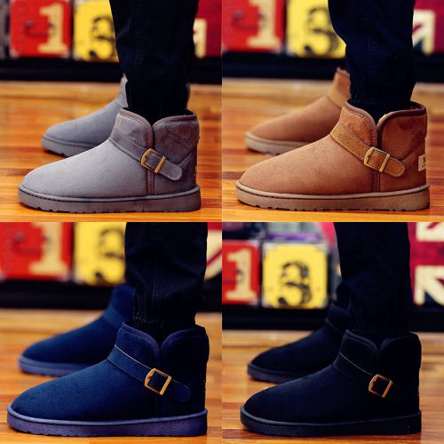 Boots - chaussures en ZUSMAN ronde pour hiver - loisir - semelle caoutchouc - Ref 957283