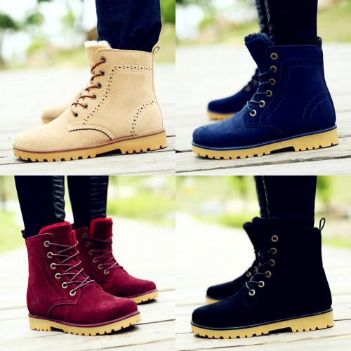 Boots - chaussures en Nubuck ZUSMAN ronde pour hiver - loisir - semelle caoutchouc - Ref 957284