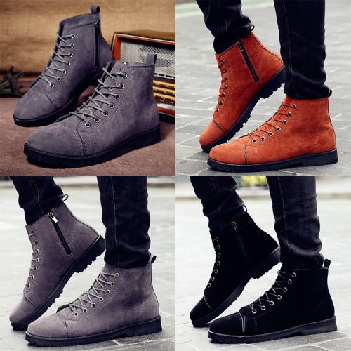 Boots - chaussures en Nubuck ZUSMAN ronde pour hiver - loisir - semelle caoutchouc - Ref 957288