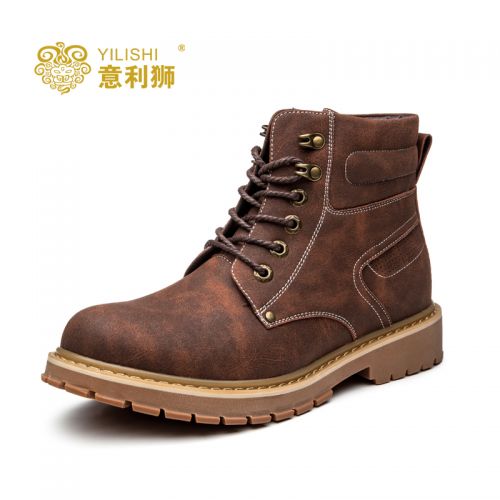Boots - chaussures en Microfiber YILISHI ronde pour printemps - loisir - semelle TPR - Ref 957348