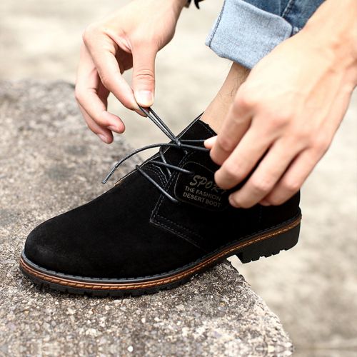 Boots - chaussures en ronde pour printemps - loisir - semelle caoutchouc - Ref 957356