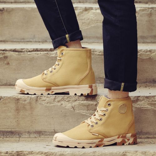Boots - chaussures en toile ronde pour hiver - loisir - semelle caoutchouc - Ref 957408