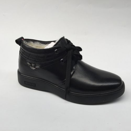 Boots - chaussures en Première couche de cuir, En plus de de vache, - Ref 957499