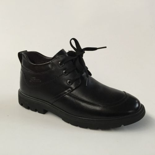 Boots - chaussures en Première couche de cuir, En plus de de vache, - Ref 957519