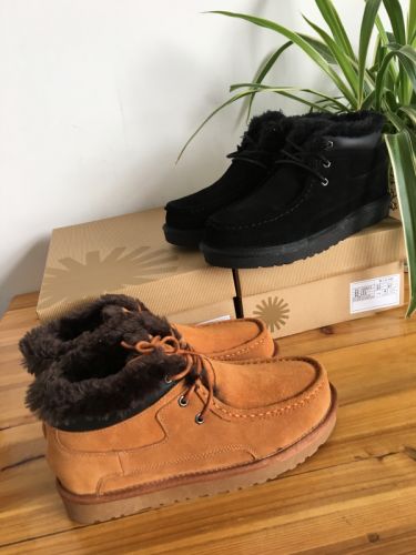 Boots - chaussures en Une variété de matériaux épissure - Ref 957606
