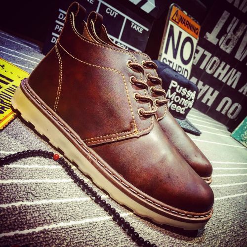Boots - chaussures en PU ronde pour hiver - loisir - semelle caoutchouc - Ref 957686