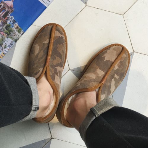 Boots - chaussures en plancher de cuir, En plus de de vache, ronde pour hiver - semelle caoutchouc - Ref 957756