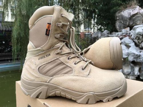 Boots militaires pour homme en cuir - dérapage Ref 1396931