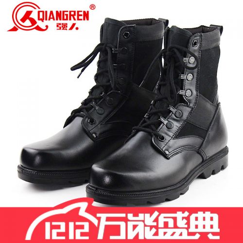 Boots militaires pour homme en cuir - porter Ref 1396942