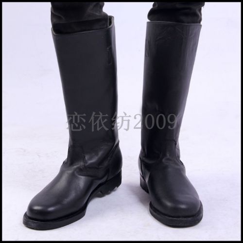 Boots militaires en cuir - amortissement Ref 1397065