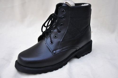 Boots militaires pour femme en cuir - chaud Ref 1397082