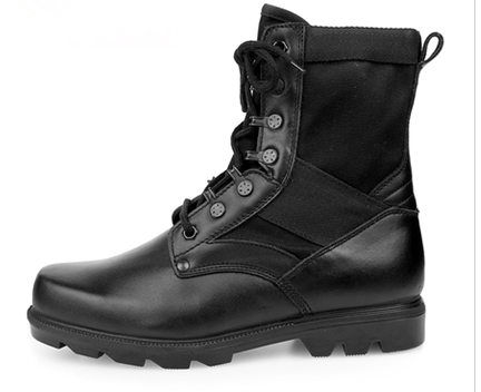 Boots militaires pour homme en cuir - amortissement Ref 1397099