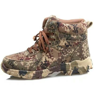 Boots militaires en nylon - dérapage Ref 1397206