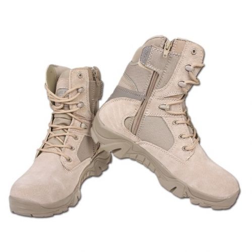 Boots militaires pour homme en cuir - amortissement Ref 1397231